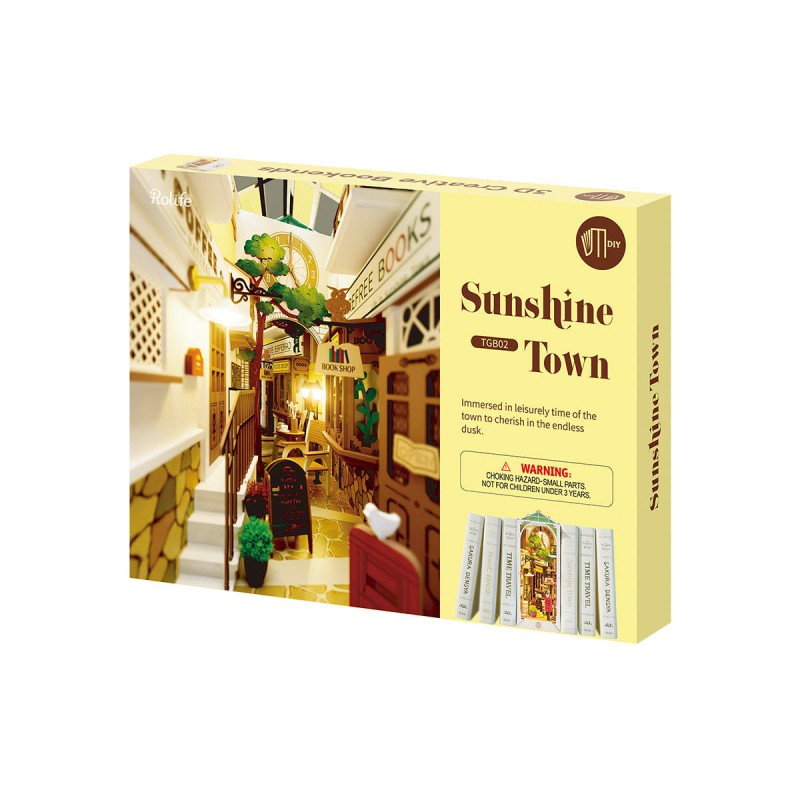Book Nook & Wonderland Sunshine Town, , Rolife
