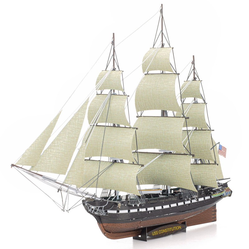 USS Constitution, Premium Series, Metal earth