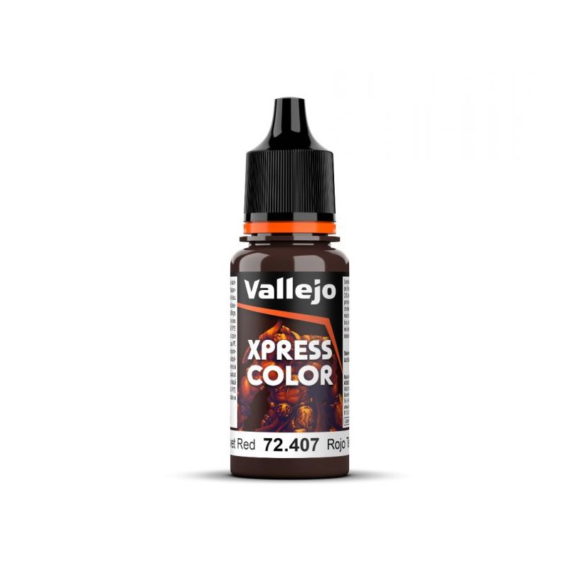 Vallejo, Express Color Velvet Red -18ml - 72407