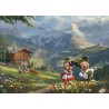 Disney Mickey & Minnie in de Alpen 1000 stukjes Schmidt