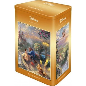 Disney Beauty and Beast 500 stukjes in luxe blik Schmidt