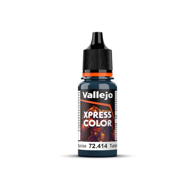 Vallejo, Express Color Caribbean Turquoise -18ml - 72414