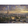 Paris city of love Thomas Kinkade 1000 stukjes Schmidt