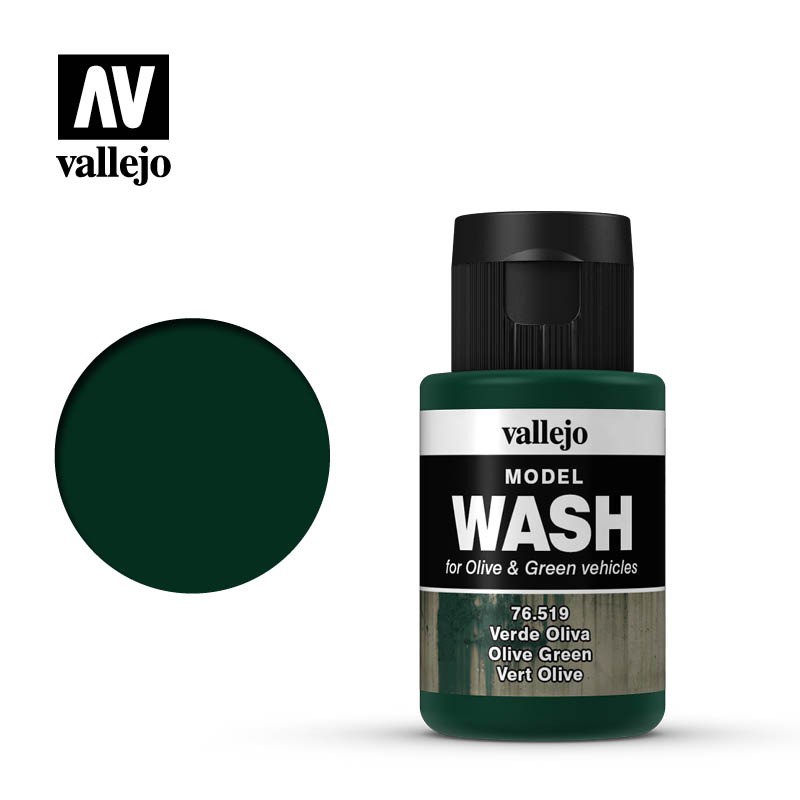 Vallejo, Model Wash Olive Green - 35ml - 76519