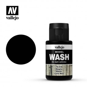 Vallejo, Model Wash Black - 35ml - 76518