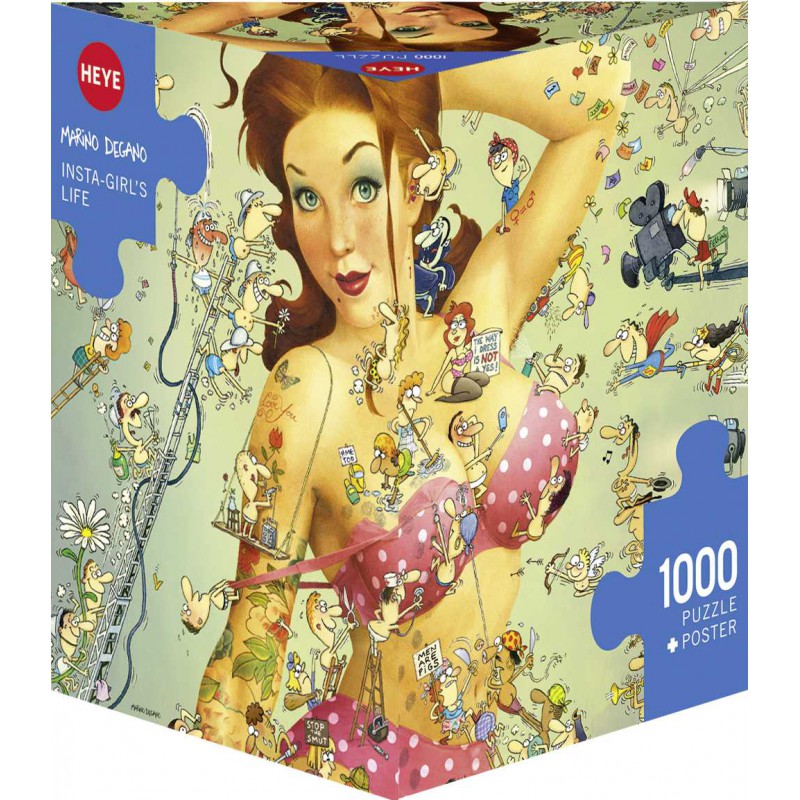 Insta-girl's life, Heye Puzzel 1000 stukjes