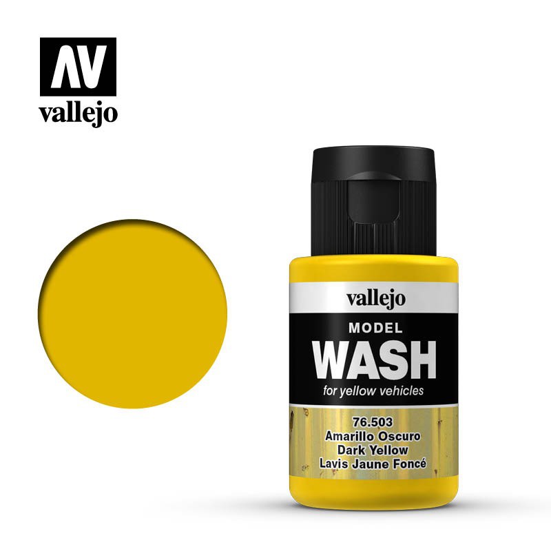 Vallejo, Model Wash Dark Yellow - 35ml - 76503