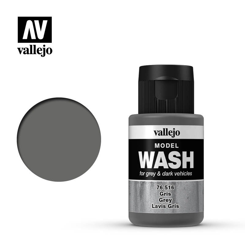 Vallejo, Model Wash Grey - 35ml - 76516