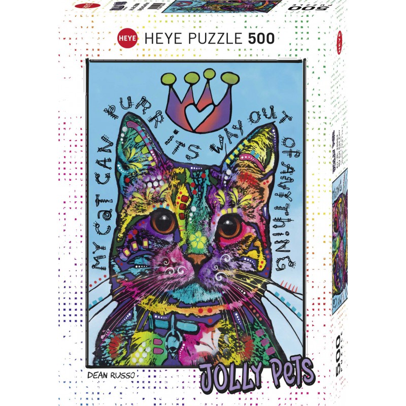 My Cat Can Purr Heye puzzel 500 stukjes