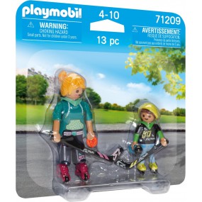 Playmobil, 71209 DuoPack Inline-hockey