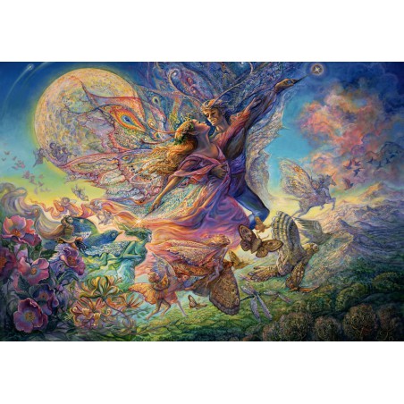 Titania and Oberon,kunstenaar Josephine Wall Grafika puzzel (1000)