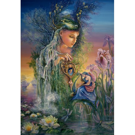 Undine kunstenaar Josephine Wall Grafika puzzel (1000)