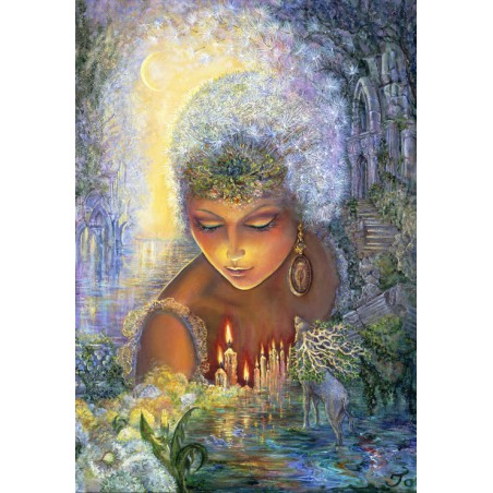 Dandelion Diva kunstenaar Josephine Wall Grafika puzzel (1000)