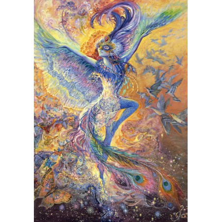 Blue Bird kunstenaar Josephine Wall  Grafika puzzel (1000)