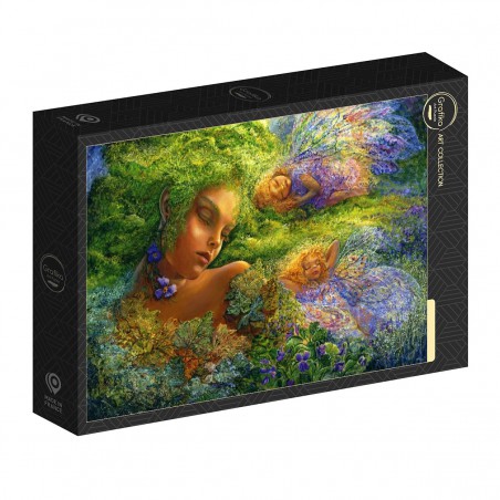 Moss Maiden kunstenaar Josephine Wall  Grafika puzzel (1000)