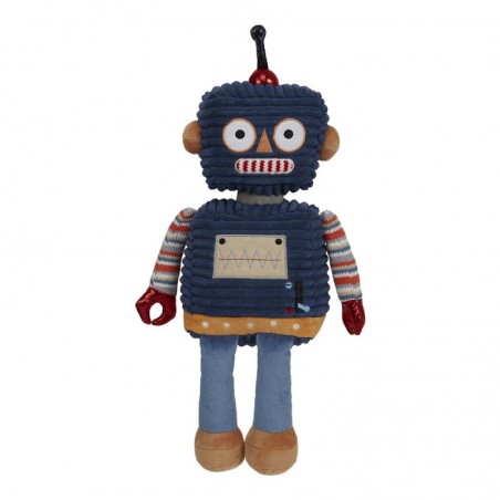 Wilberry Robots: Robot donker blauw Knuffel