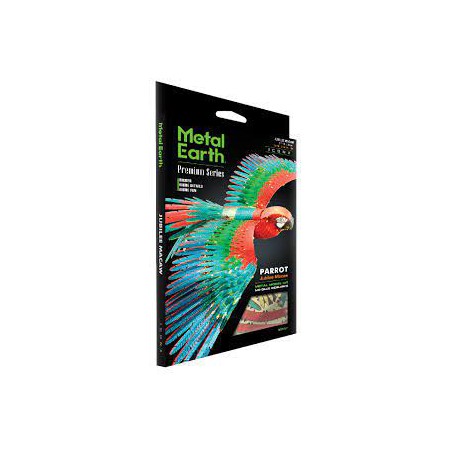 Parrot, Jubilee Macaw, Premium Series, Metal earth