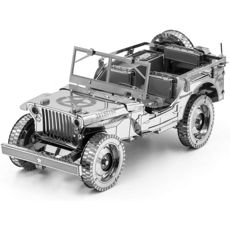 Willy's Overland Jeep, Premium Series, Metal Earth