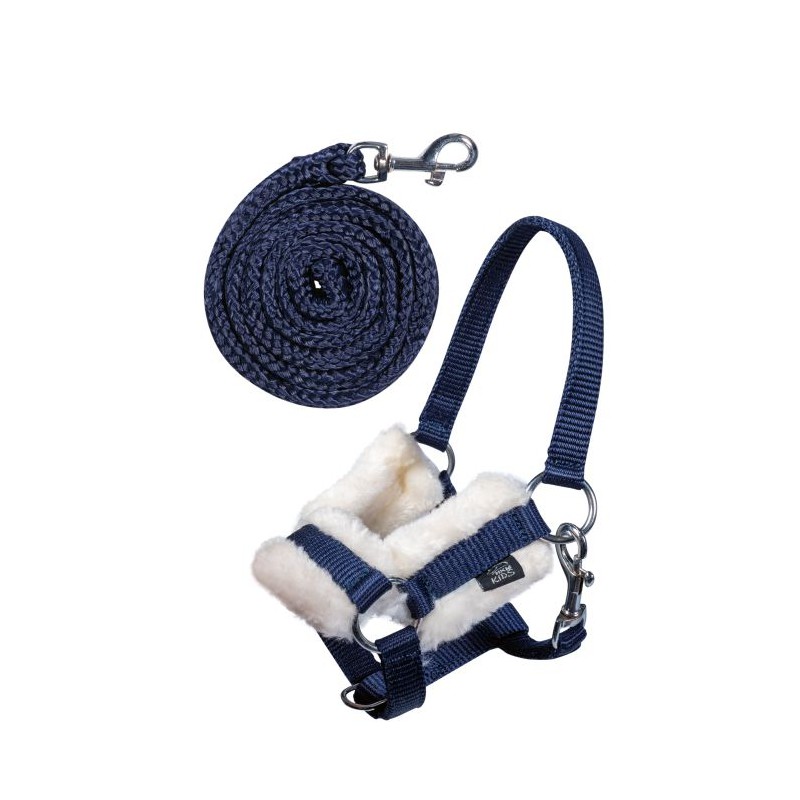 HKM Sports - Halster en koort, blauw