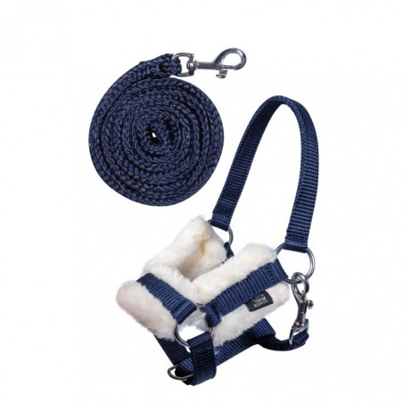 HKM Sports - Halster en koort, blauw