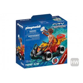 Playmobil City Action 71040 - Badmeester Quad