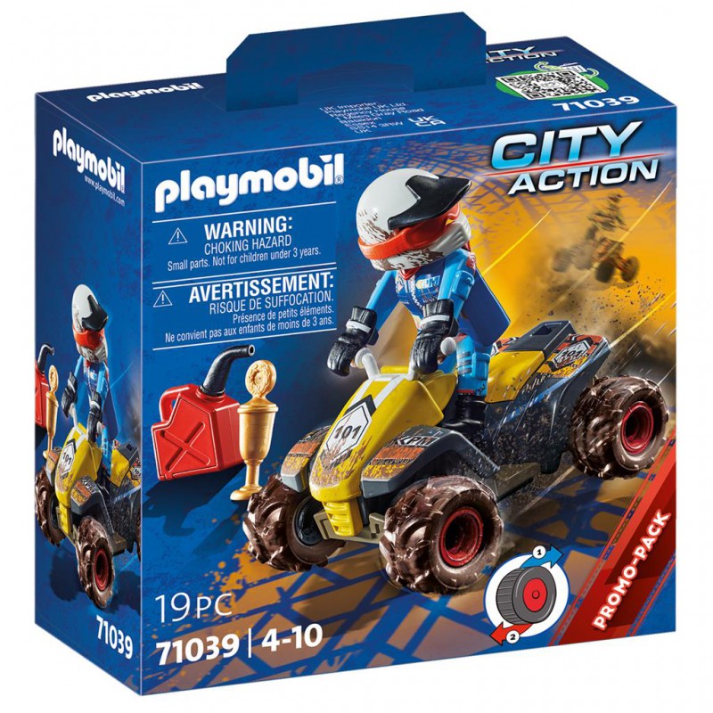 Induceren spons angst Playmobil City Action 71039 - Off/road Quad