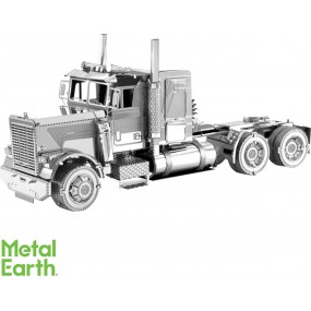 Freightliner Long Nose Truck, Metal Earth