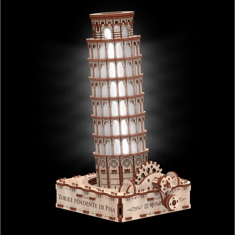 Tower of Pisa, 3D puzzel, Mr Playwood