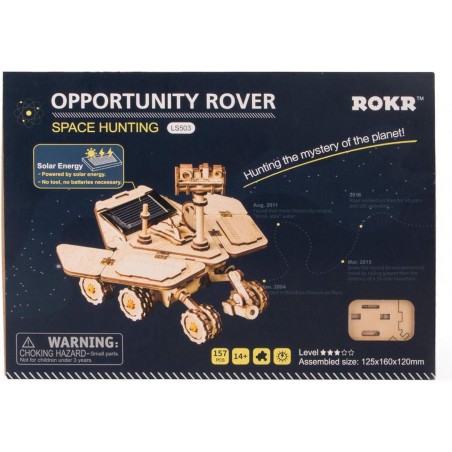 Vagabond Rover, Houten 3D puzzel, Rokr