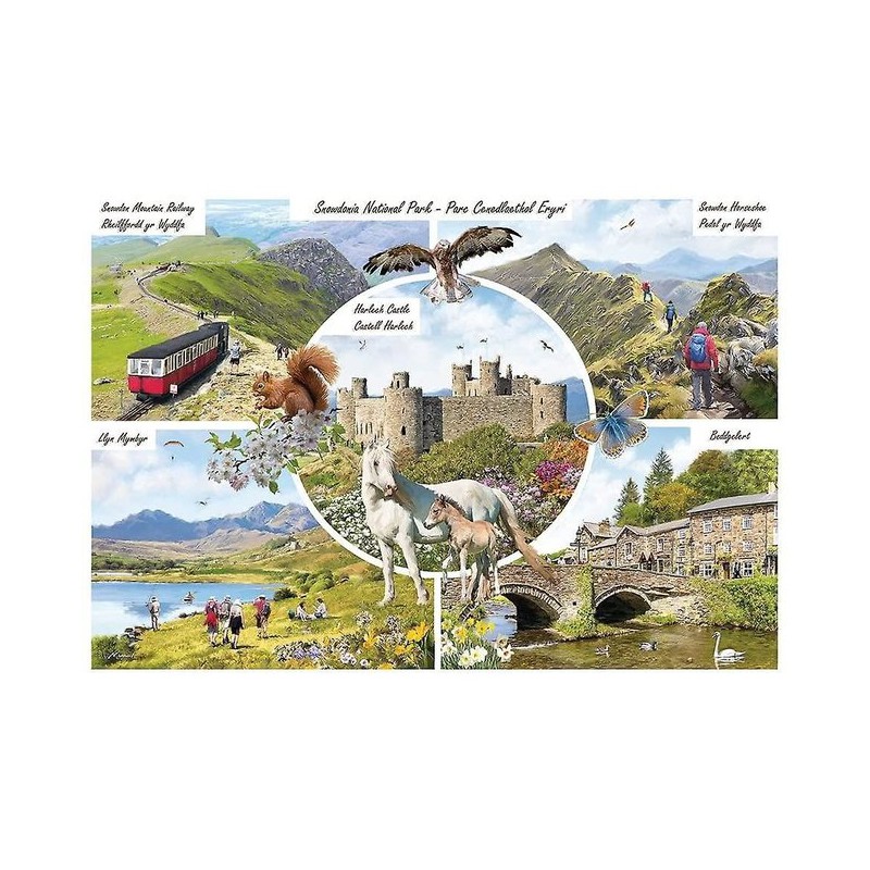 Snowdonia National Park,, Otter House 1000 stukjes puzzel