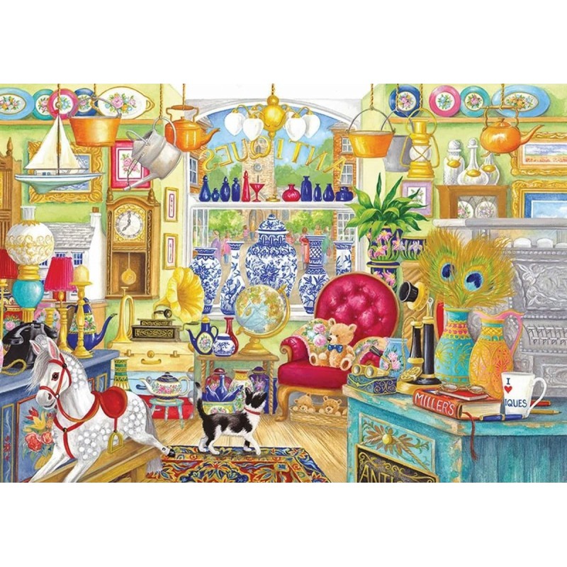 Antique shop, Otter House 1000 stukjes puzzel
