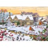 Country Garden Otter House 1000 stukjes kerst puzzel