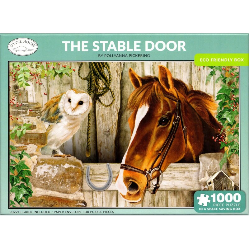 The stable door Otter House 1000 stukjes puzzel