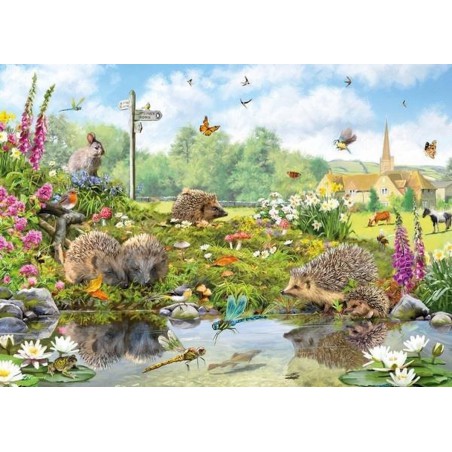 Riverside wildlife Otter House 1000 stukjes puzzel