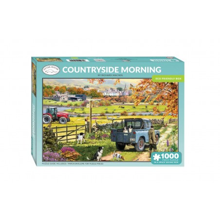 Countryside morning Otter House 1000 stukjes puzzel