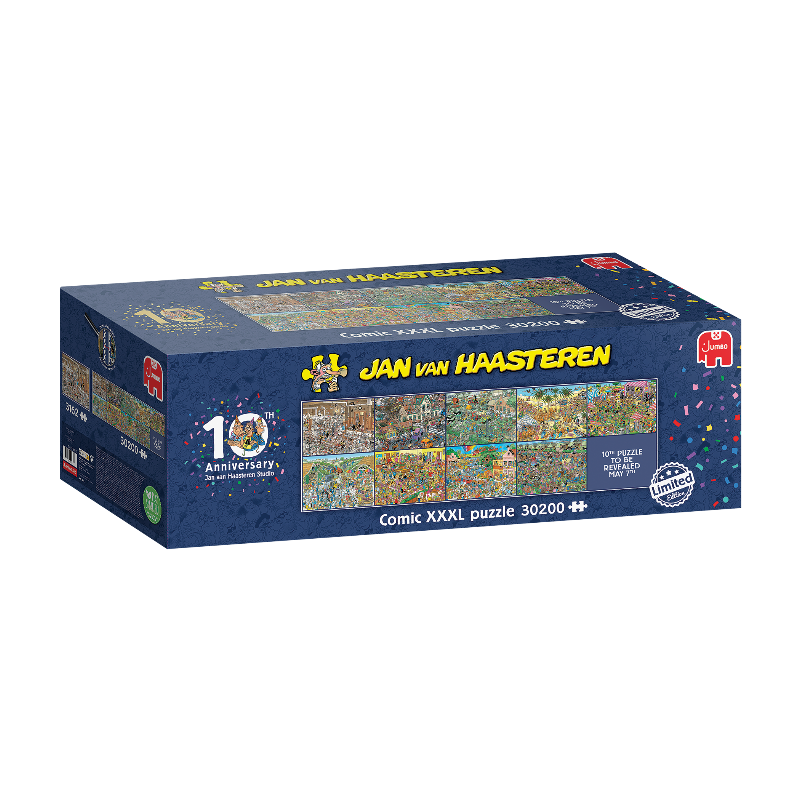 Jumbo puzzel 30200stukjes Jan van Haasteren Jaar JvH Studio jubileum