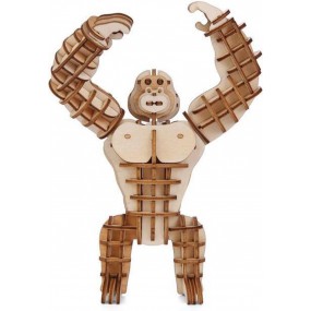 Gorilla 3D Houten Puzzel, Kikkerland