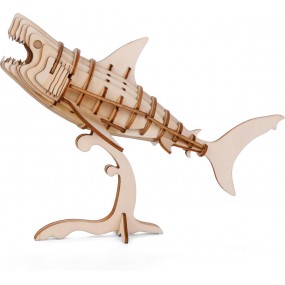 Haai 3D Houten Puzzel, Kikkerland