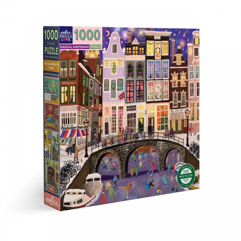 Magical Amsterdam Eeboo 1000 stukjes  puzzel