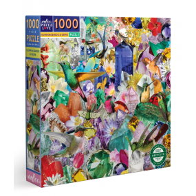 Hummingbirds and Gems Eeboo 1000 stukjes  puzzel