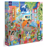 Marketplace in France, Eeboo 1000 stukjes  puzzel