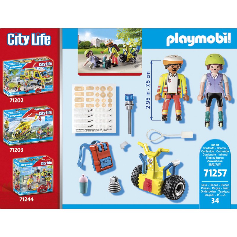 Playmobil 71257 Starter-pack Rescue met segway