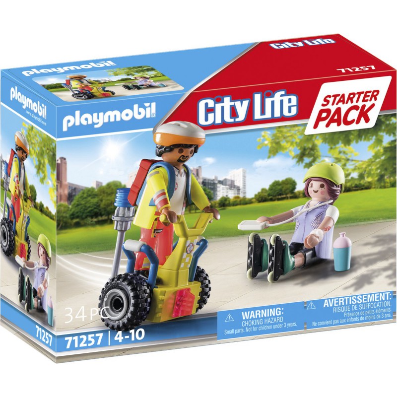 Playmobil 71257 Starter-pack Rescue met segway