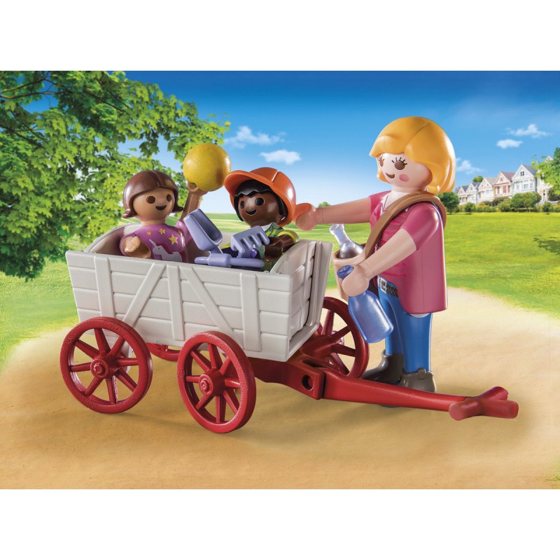 Playmobil 71258 Starter-pack opvoeder met bolderwagen