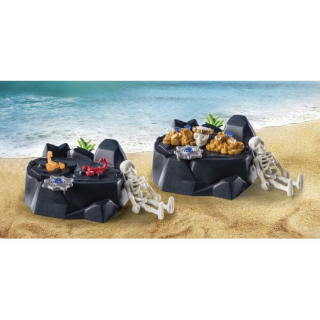 Playmobil-Pirates Starter-pack Piraat met roeiboot 71254