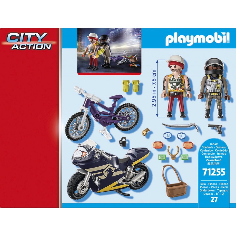 Playmobil City Action, Starter-pack Speciale eenheid en juwelendief 71255