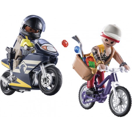 Playmobil City Action, Starter-pack Speciale eenheid en juwelendief 71255