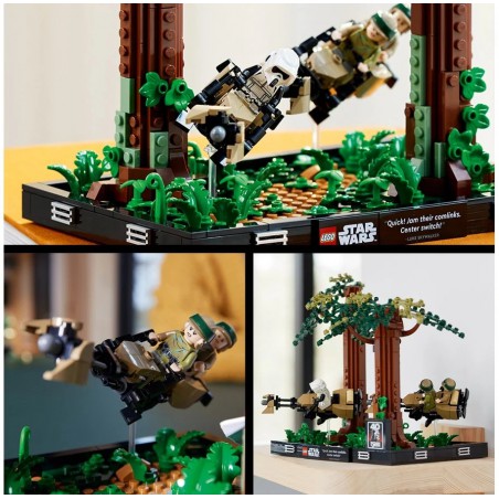 LEGO STAR WARS - 75353 Endor speederachtervolging diorama