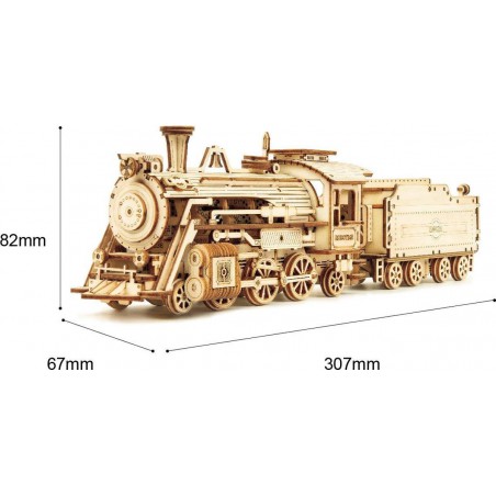 Prime Steam Express, Houten 3D puzzel, Rokr