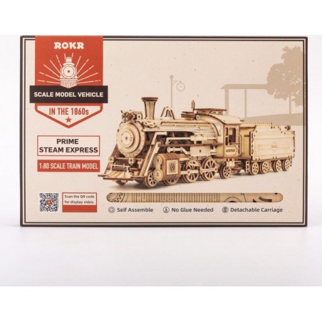 Prime Steam Express, Houten 3D puzzel, Rokr